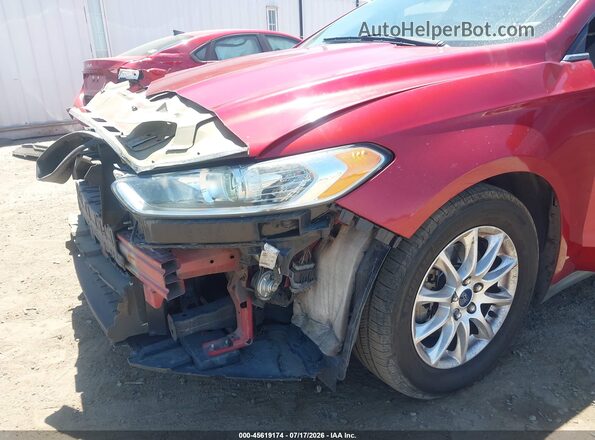 3FA6P0G76GR116067 2016 FORD FUSION Красный 