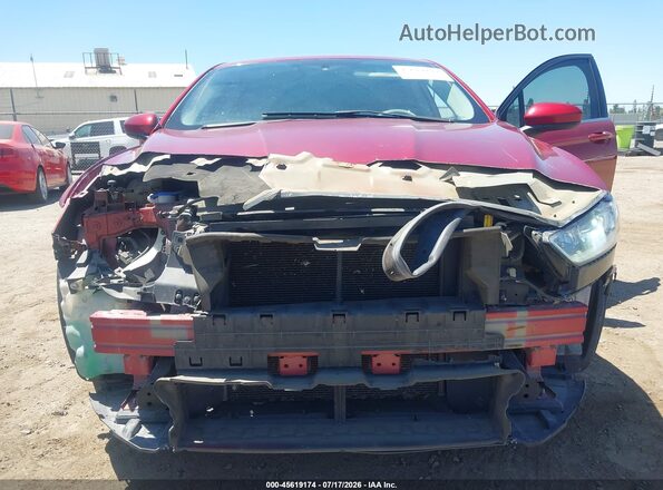 3FA6P0G76GR116067 2016 FORD FUSION Красный Панорамный вид салона 360°