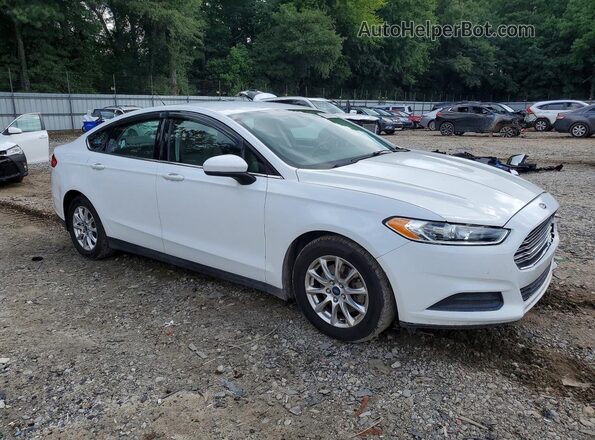 3FA6P0G76GR121124 2016 FORD FUSION White Передня права чверть