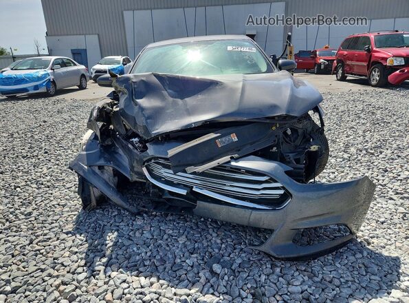 3FA6P0G76GR200132 2016 FORD FUSION Gray Դիմացի տեսք