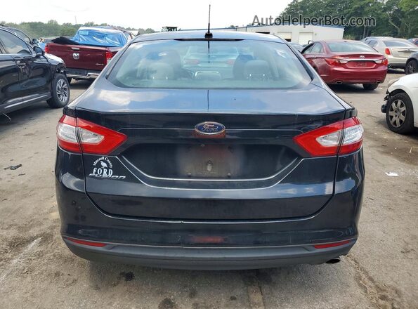 3FA6P0G76GR333134 2016 FORD FUSION Black Rear view