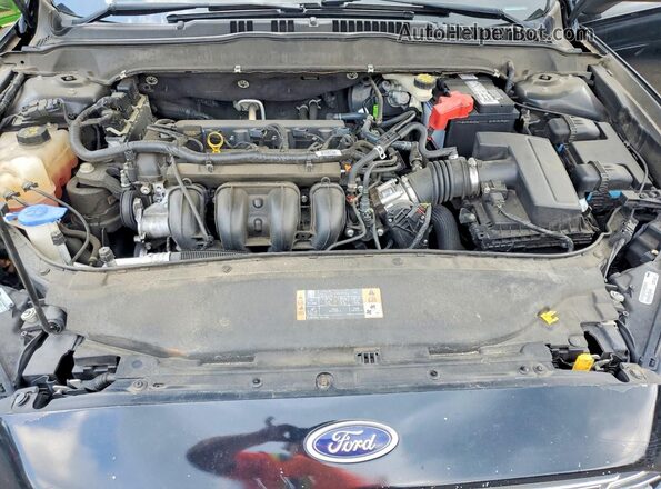 3FA6P0G76GR333134 2016 FORD FUSION Black Rear interior view
