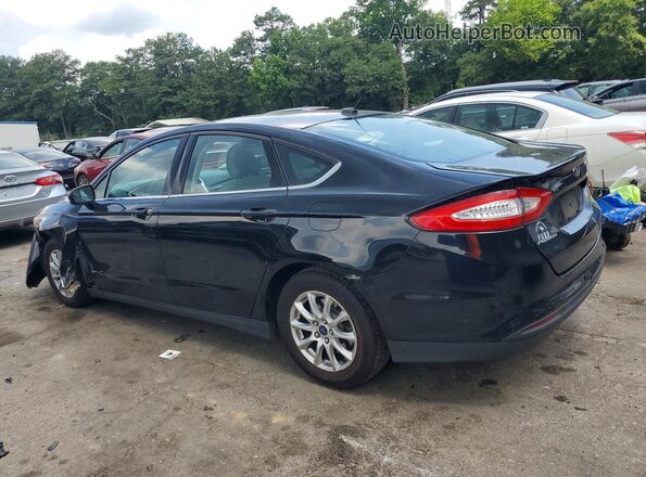 3FA6P0G76GR333134 2016 FORD FUSION Black Rear left