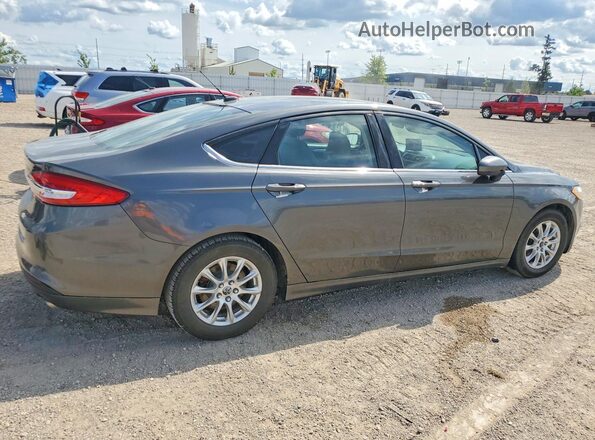 3FA6P0G76HR360609 2017 FORD FUSION Charcoal Tył prawy