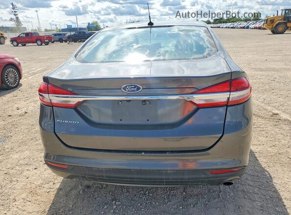 3FA6P0G76HR360609 2017 FORD FUSION Charcoal Widok z tyłu
