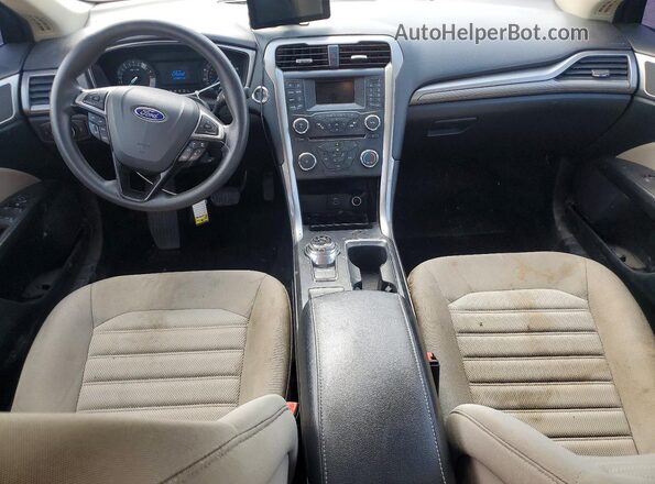 3FA6P0G76HR360609 2017 FORD FUSION Charcoal Widok deski rozdzielczej