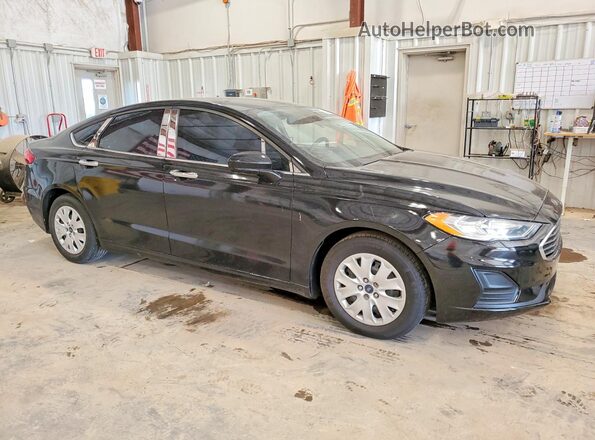 3FA6P0G76KR280962 2019 FORD FUSION Black წინა მარჯვენა