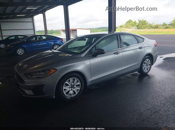 3FA6P0G76LR263077 2020 FORD FUSION Серебряный Передняя левая четверть