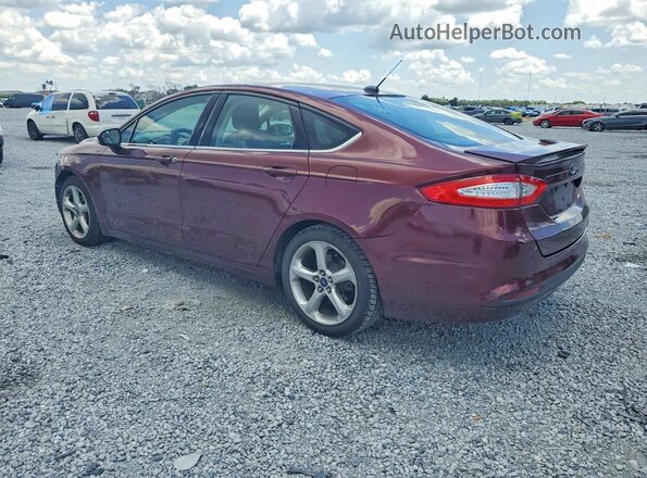 3FA6P0G77GR376932 2016 FORD FUSION Brown Задня ліва чверть