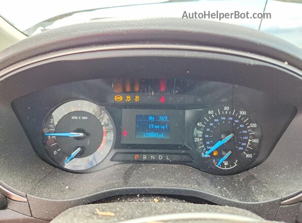 3FA6P0G77HR106715 2017 FORD FUSION Серебряный Вид щитка приборов