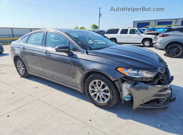 3FA6P0G77HR190003 2017 FORD FUSION Gray წინა მარჯვენა