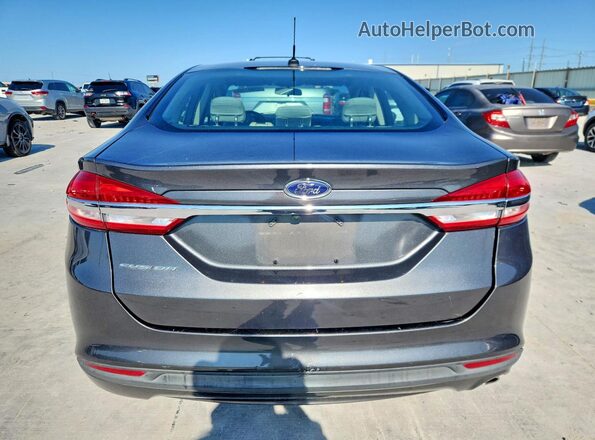 3FA6P0G77HR190003 2017 FORD FUSION Gray უკანა ხედი