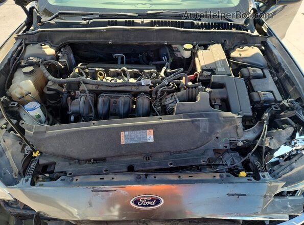 3FA6P0G77HR190003 2017 FORD FUSION Gray უკანა სალონის ხედი