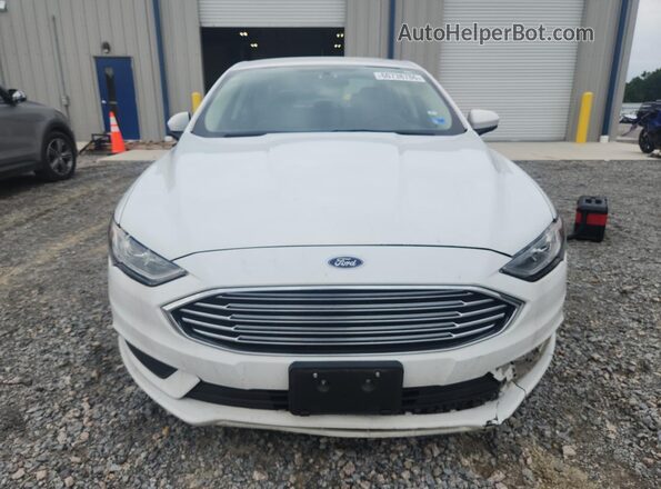 3FA6P0G77HR358156 2017 FORD FUSION White Front view