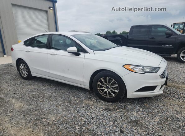 3FA6P0G77HR358156 2017 FORD FUSION White Front right