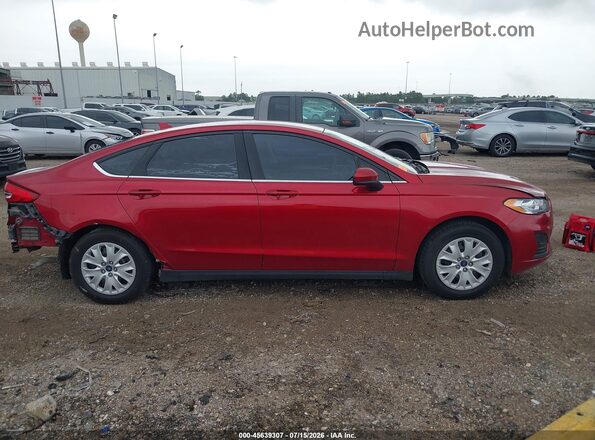 3FA6P0G77LR111681 2020 FORD FUSION Red Vista interior trasera