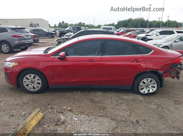 3FA6P0G77LR111681 2020 FORD FUSION Red Vista interior de 360 grados