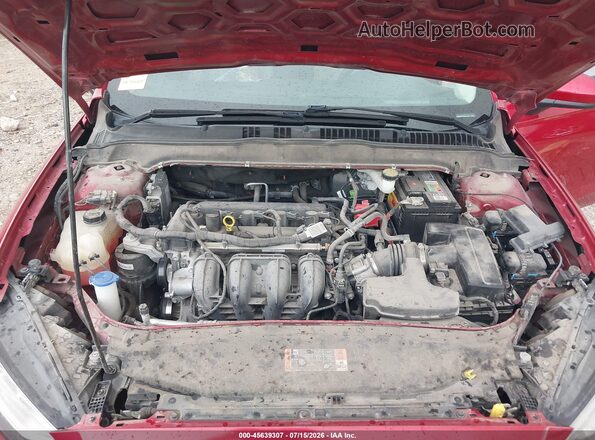 3FA6P0G77LR111681 2020 FORD FUSION Red Vista trasera