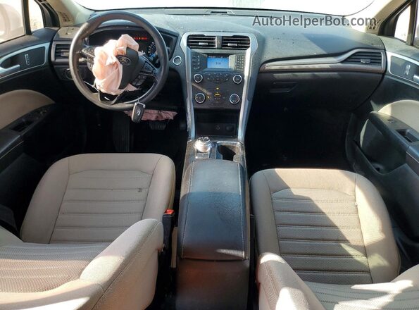 3FA6P0G77LR125810 2020 FORD FUSION White Առջևի վահանակի տեսք