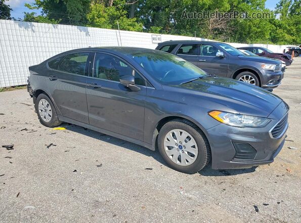 3FA6P0G77LR140551 2020 FORD FUSION Gray Przód prawy