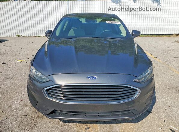 3FA6P0G77LR140551 2020 FORD FUSION Gray Widok z przodu