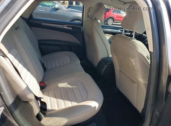 3FA6P0G77LR140551 2020 FORD FUSION Gray Widok tylnych siedzeń