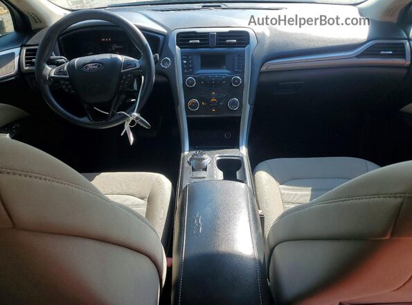 3FA6P0G77LR140551 2020 FORD FUSION Gray Widok deski rozdzielczej