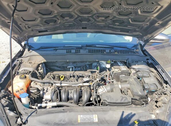 3FA6P0G77LR140551 2020 FORD FUSION Gray Widok wnętrza z tyłu