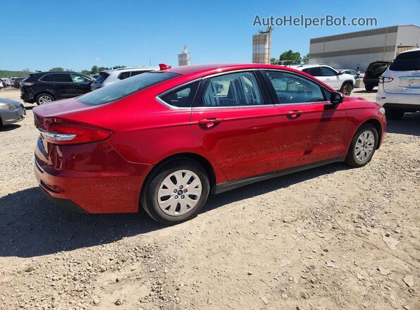 3FA6P0G77LR230525 2020 FORD FUSION Burgundy Tył prawy