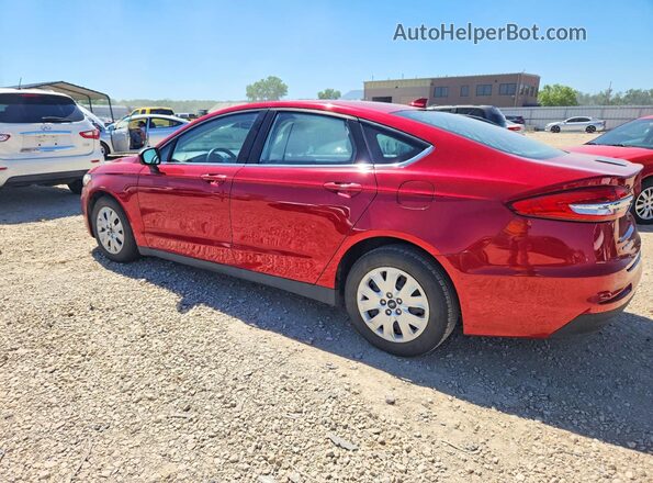 3FA6P0G77LR230525 2020 FORD FUSION Burgundy Tył lewy