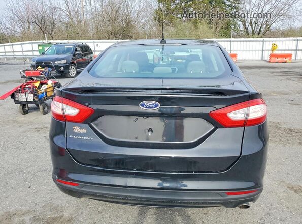 3FA6P0G78GR236808 2016 FORD FUSION Black Vista trasera
