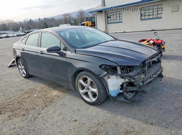 3FA6P0G78GR236808 2016 FORD FUSION Black Delantero derecho