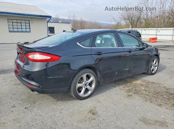 3FA6P0G78GR236808 2016 FORD FUSION Black Trasero derecho