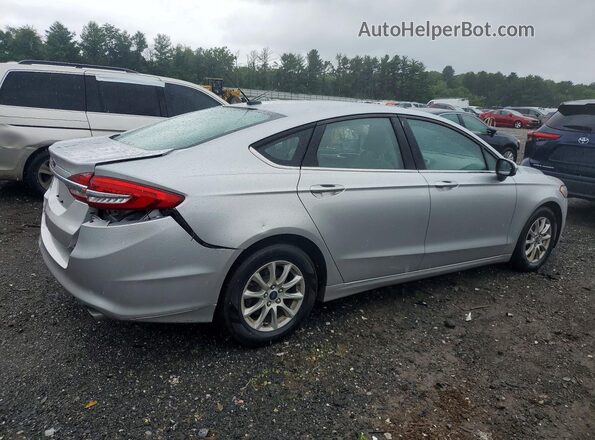 3FA6P0G78HR393353 2017 FORD FUSION Silver უკანა მარჯვენა