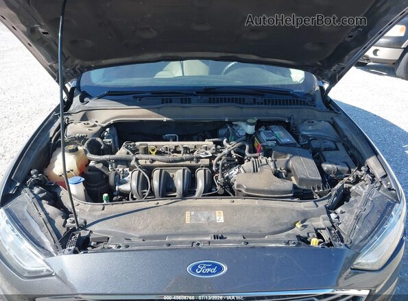 3FA6P0G78JR150177 2018 FORD FUSION Серый Вид сзади