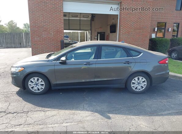 3FA6P0G78LR119109 2020 FORD FUSION Серый Вид задней части салона