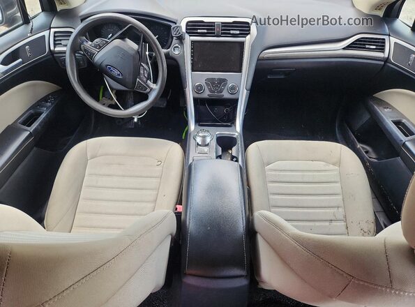 3FA6P0G78LR170299 2020 FORD FUSION Gray Widok deski rozdzielczej