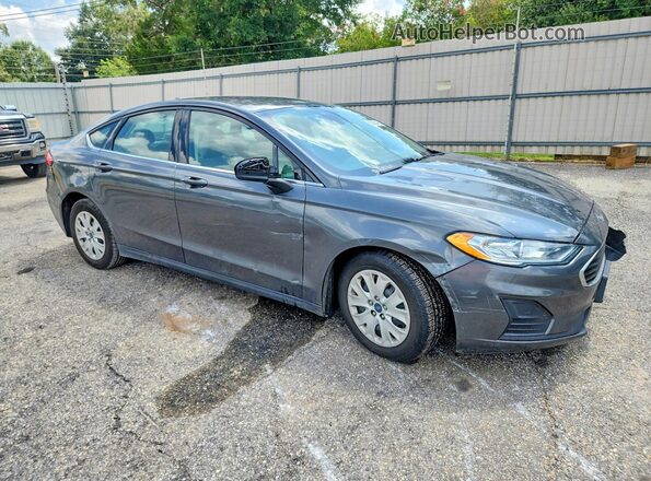 3FA6P0G78LR170299 2020 FORD FUSION Gray Przód prawy