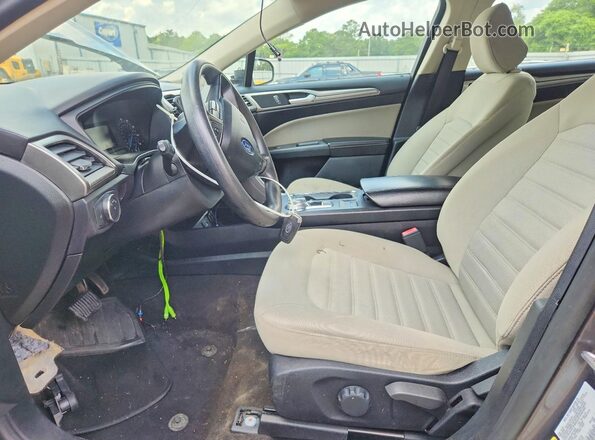 3FA6P0G78LR170299 2020 FORD FUSION Gray Widok wnętrza z przodu