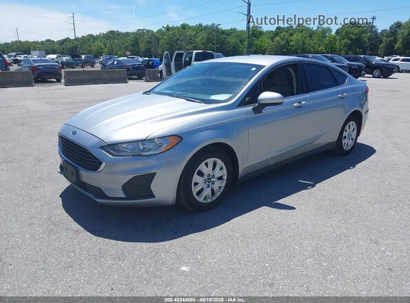 3FA6P0G78LR201423 2020 FORD FUSION Silver Передня ліва чверть