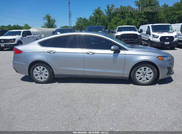 3FA6P0G78LR201423 2020 FORD FUSION Silver Вид задньої частини салону