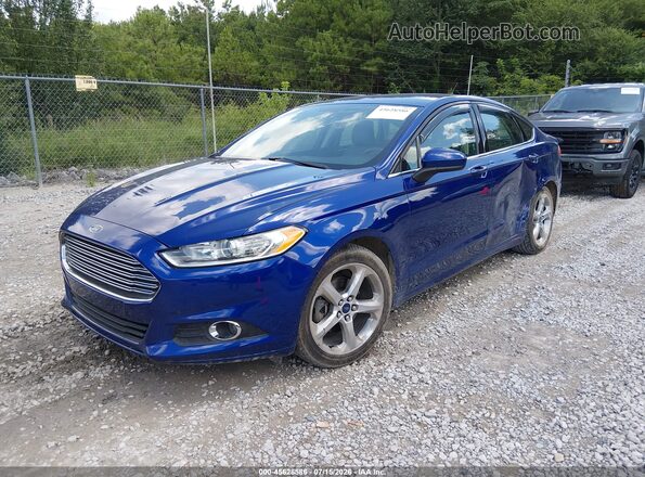 3FA6P0G79GR139925 2016 FORD FUSION Blue Vista tres cuartos delantera izquierda
