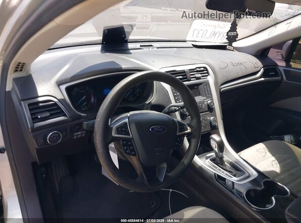 3FA6P0G79GR215529 2016 FORD FUSION Серебряный 