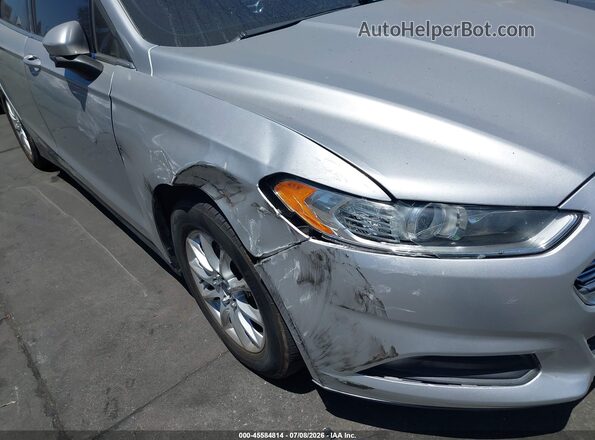 3FA6P0G79GR215529 2016 FORD FUSION Серебряный 