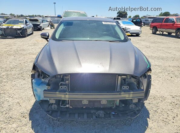 3FA6P0G79GR306039 2016 FORD FUSION Серый Вид спереди