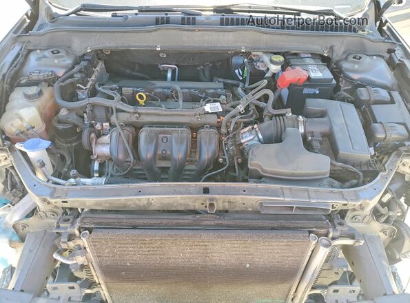3FA6P0G79GR306039 2016 FORD FUSION Серый Вид задней части салона