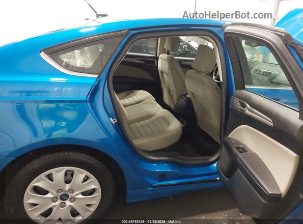 3FA6P0G79KR172013 2019 FORD FUSION Blue Вид наклейки з VIN-кодом