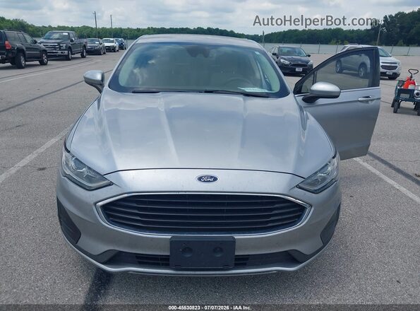 3FA6P0G79LR233247 2020 FORD FUSION Silver Widok z przodu