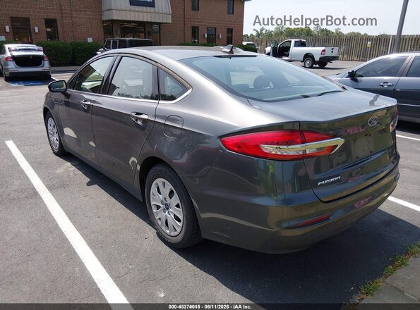 3FA6P0G79LR236231 2020 FORD FUSION Gray Rear left