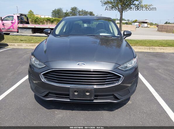 3FA6P0G79LR236231 2020 FORD FUSION Gray Dashboard view